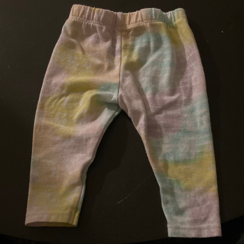 Cat & Jack Pastel Tie-Dye Kids Leggings